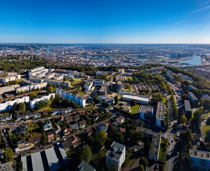 Vue aérienne - MSA - Rouen