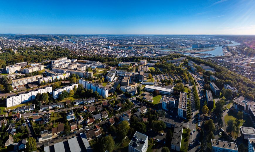 Vue aérienne - MSA - Rouen