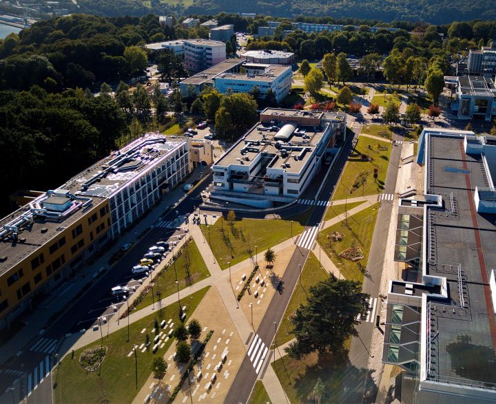vue aerienne campus msa blondel