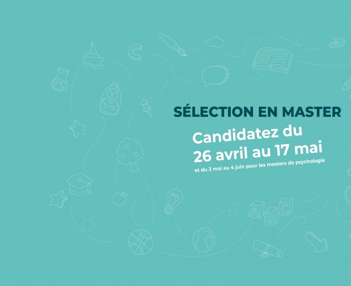 Sélection en Master 2021