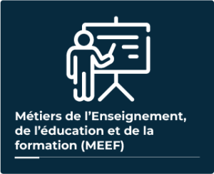 Visuel métiers de l'enseignement, de l'éducation et de la formation