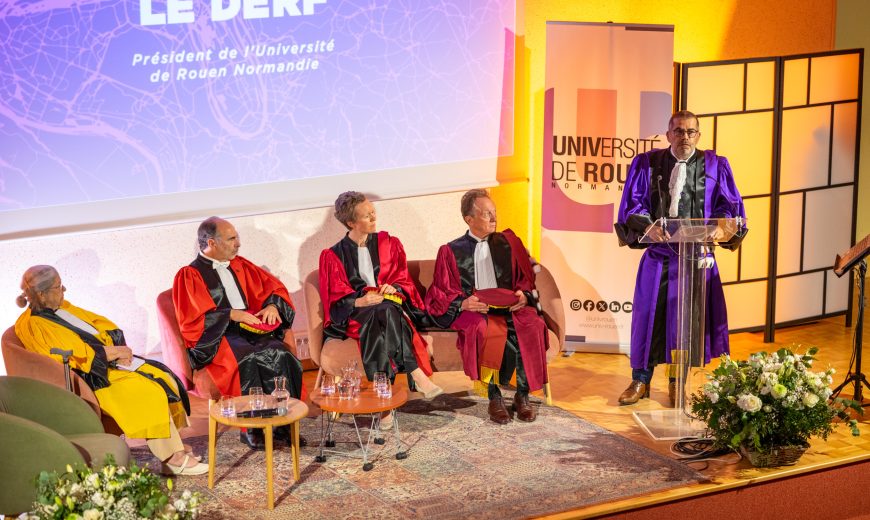 Crémonie Honoris Causa Franck Le Derf