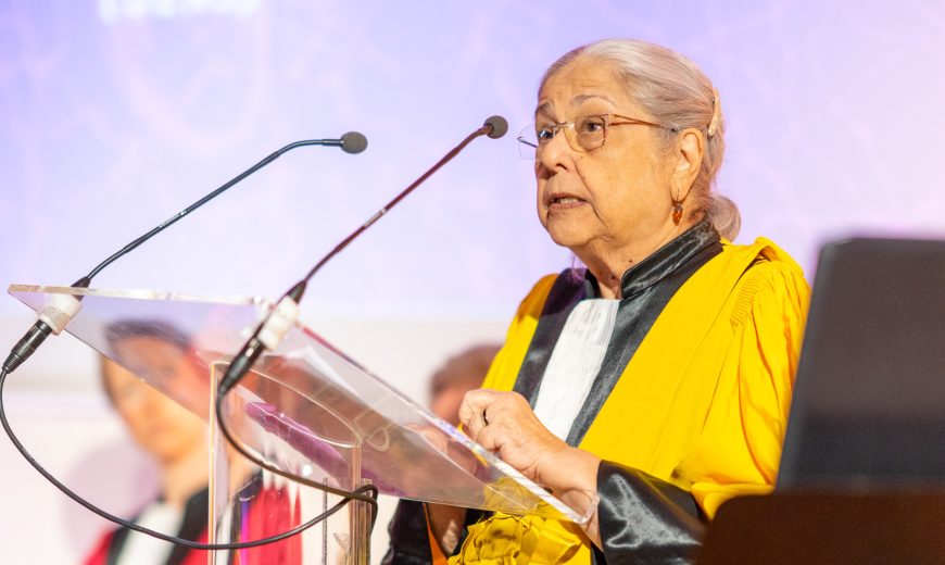 Crémonie Honoris Causa Nilda Guimarães Alves