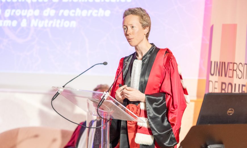 Crémonie Honoris Causa Laure Bindels