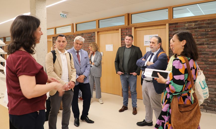 Visite de la délégation de l'université d'Oviedo
