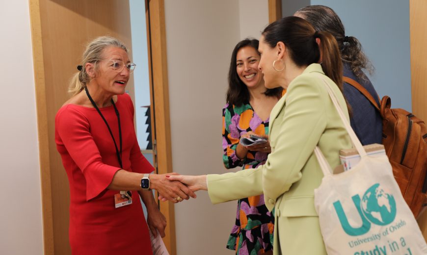 Visite de la délégation de l'université d'Oviedo