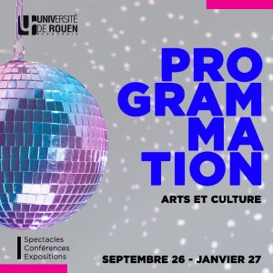 Affiche programmation culturelle 2026-2027