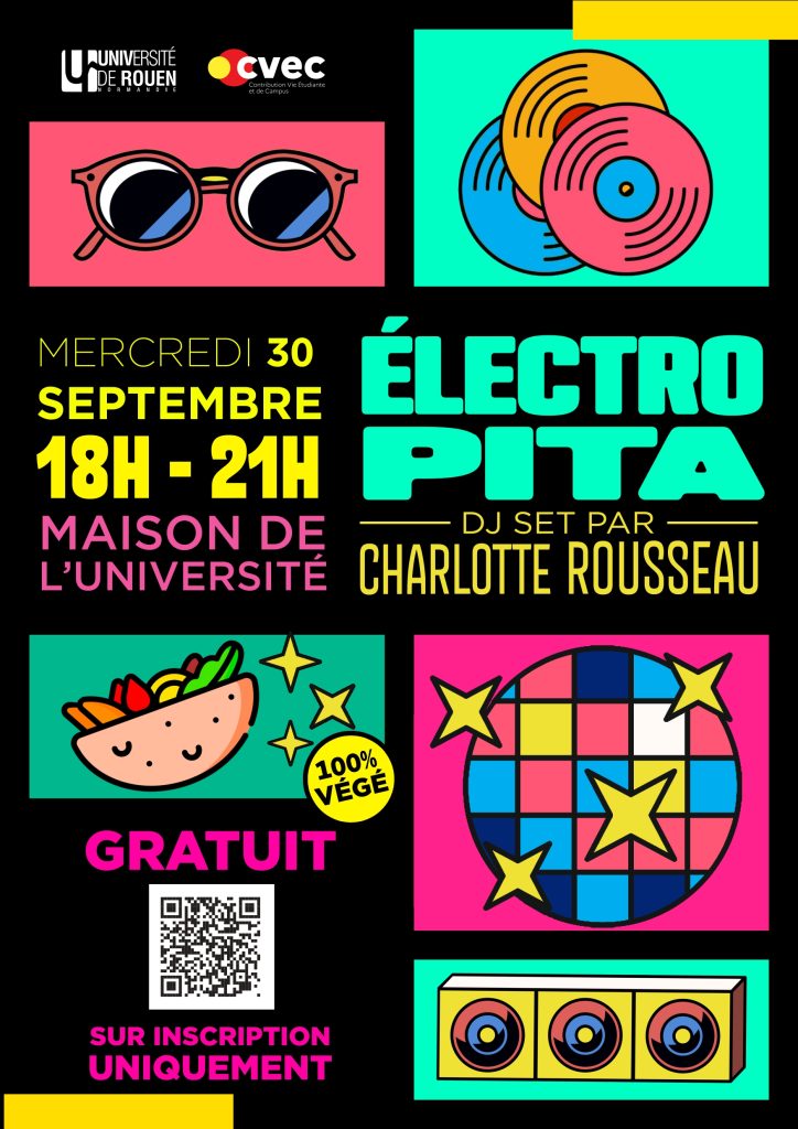 Affiche electro pita